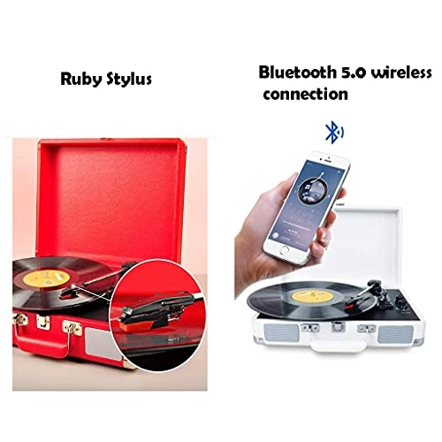 Grammofon - 2x15W stereo 10W tweeter Bluetooth