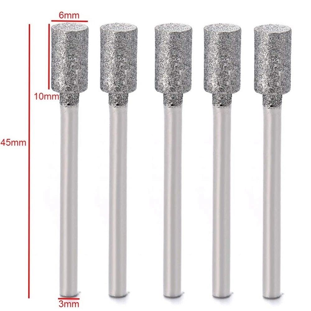 11736 9981 Diamond Grinding Burr - 15 Piece 3mm