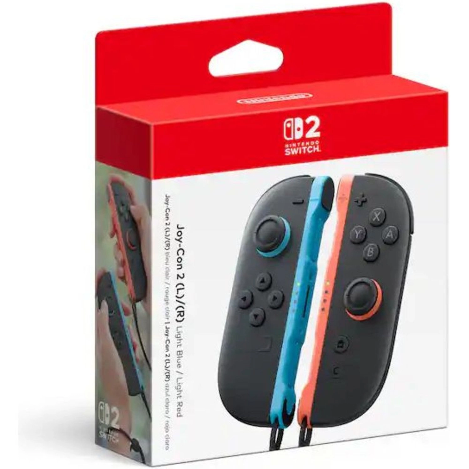 Joy-Con 2 - Light Blue/Light Red