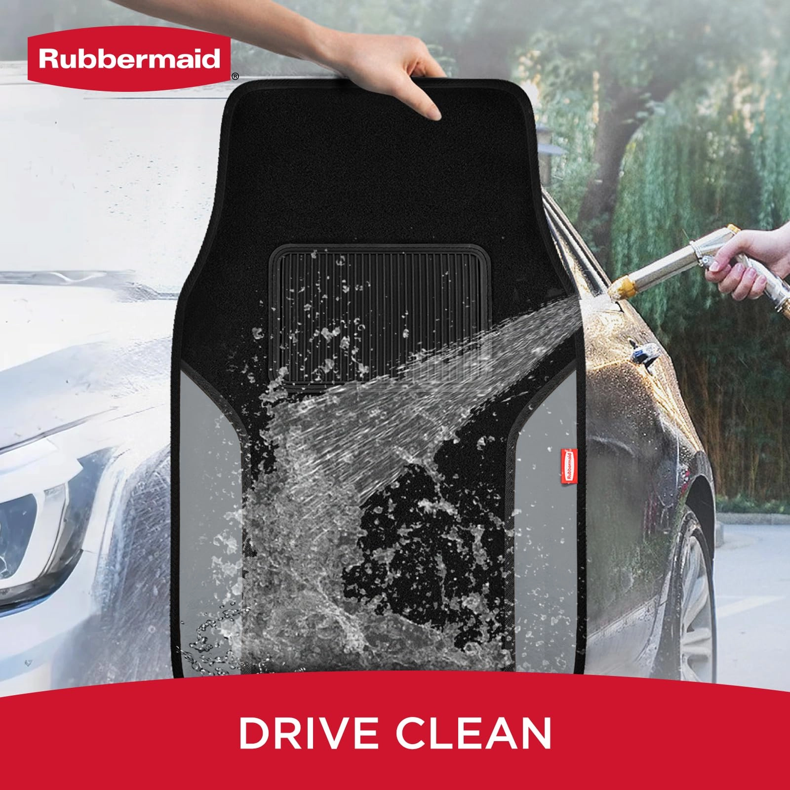 Car Mats - Gray Carpeted Universal Fit