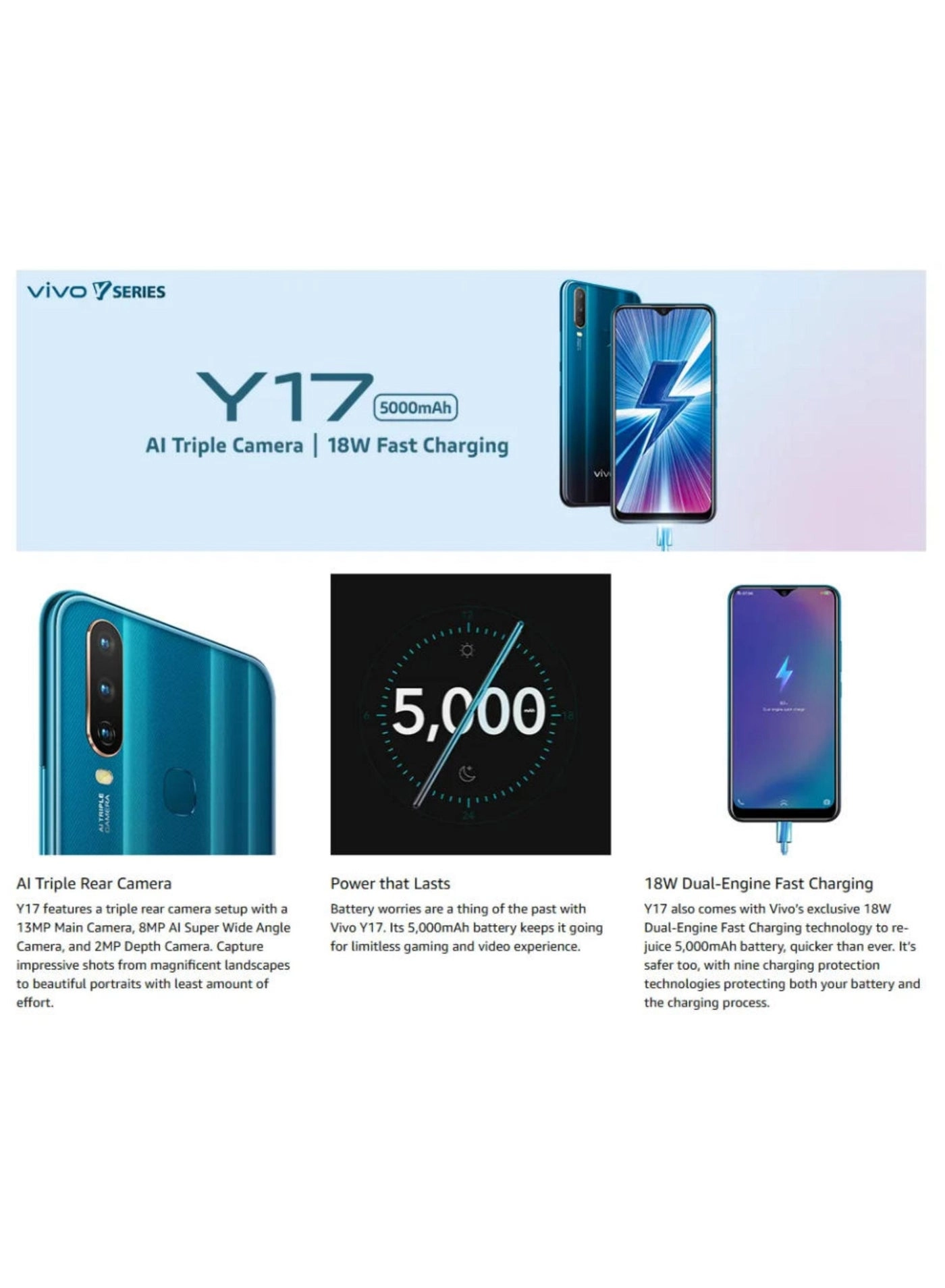 Y17 8GB 256GB