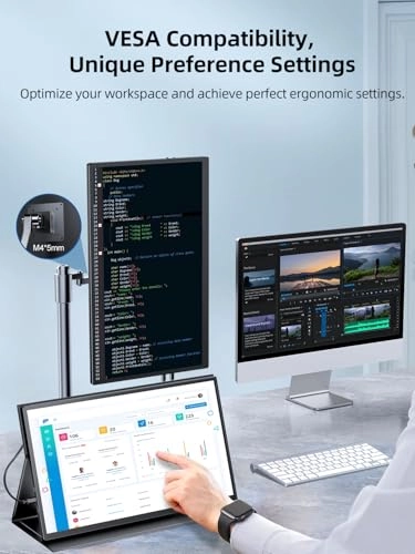 Portable Monitor - 1080P 18.5 Inch