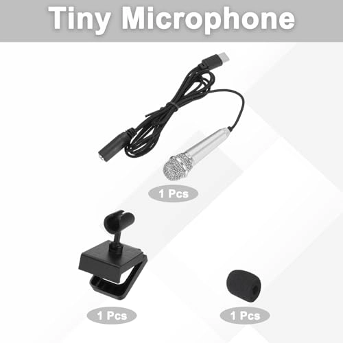 Mini Microphone USB+3.5mm-Mini-Jack Microphone