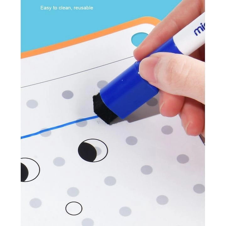 Connect the Dots Wipe Clean Workbook - 5+