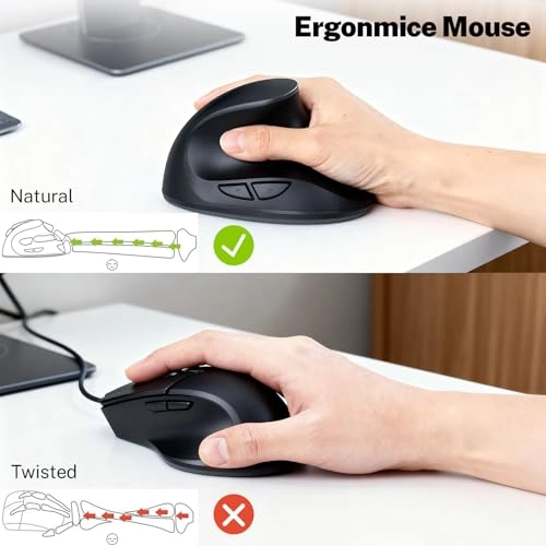Vertical Mouse - Wireless
