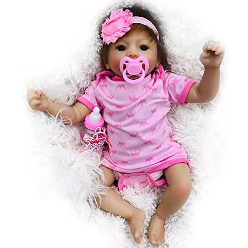 Reborn Baby Doll - 18 Inch 45cm Soft Vinyl Girl