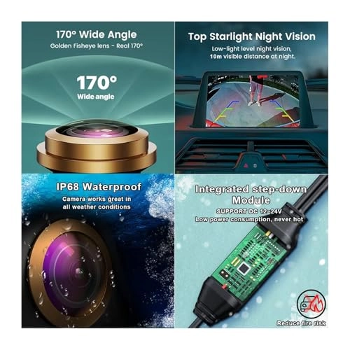 Car Reversing Camera - Night Vision AHD1080P