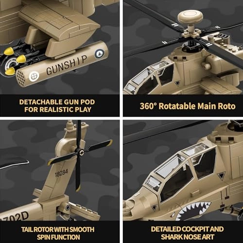 AH-64 - 255 pcs Military