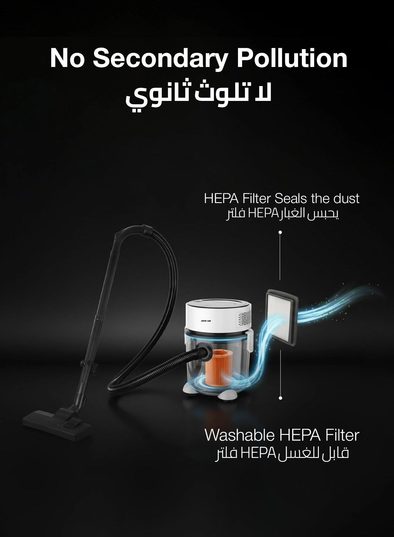 2 In 1 Vacuum Cleaner (GN2IN1VCMCWH)