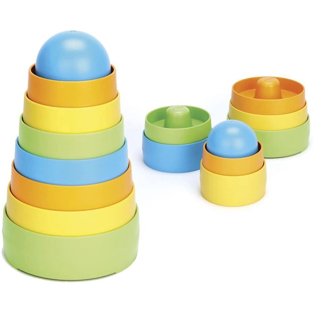 Learning Resources Green Toys Stacker - 6 to 24 months Set Of 9
