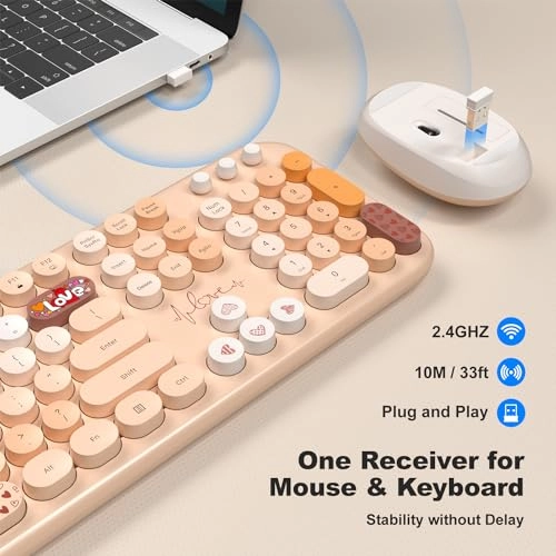 Keyboard and Mouse Combo - Wireless