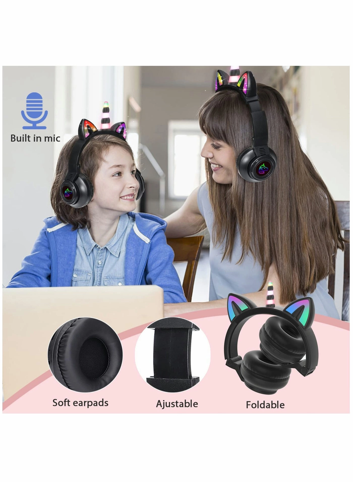 Unicorn Headphones Wireless Headphone