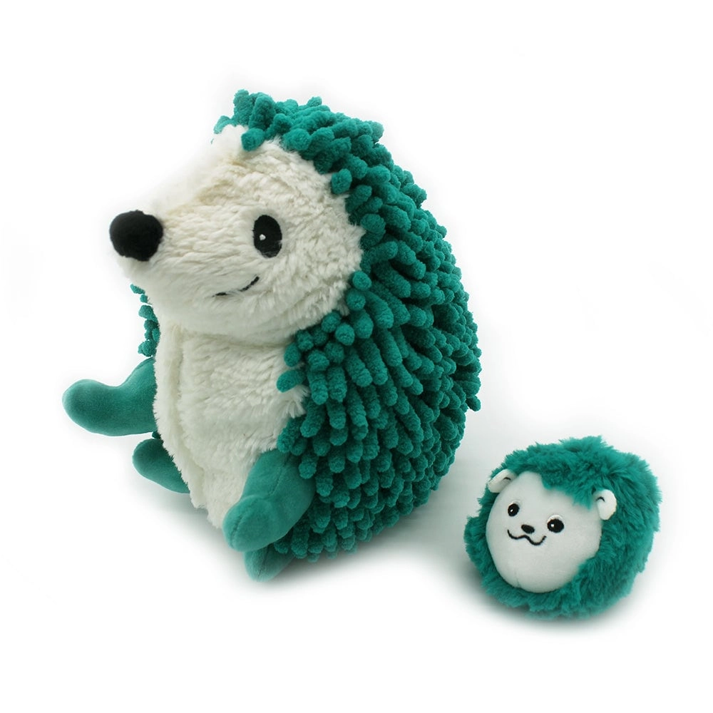 SKME TRADING Piktou the Hedgehog Mom & Baby - 21 cm Plush