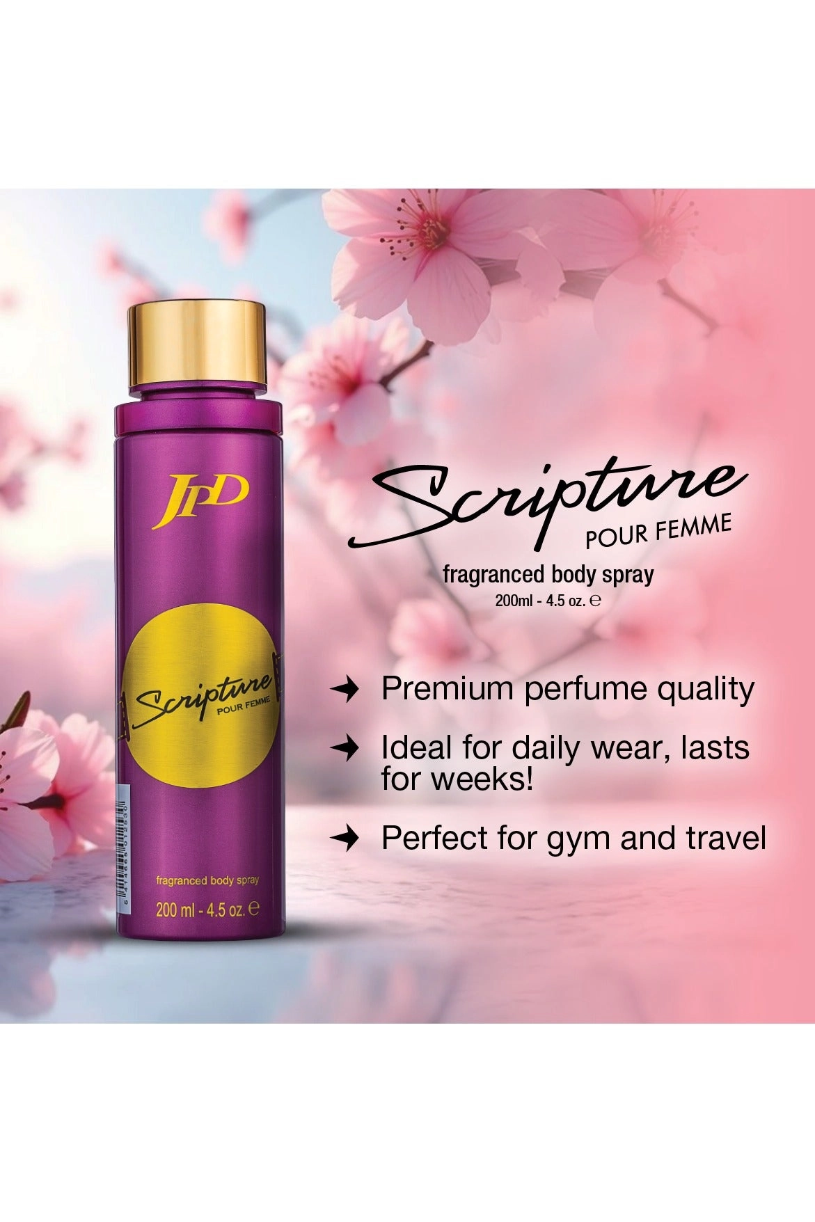 Scripture Pour Femme Eau de Parfum - 100ml + Body Spray - 200ml