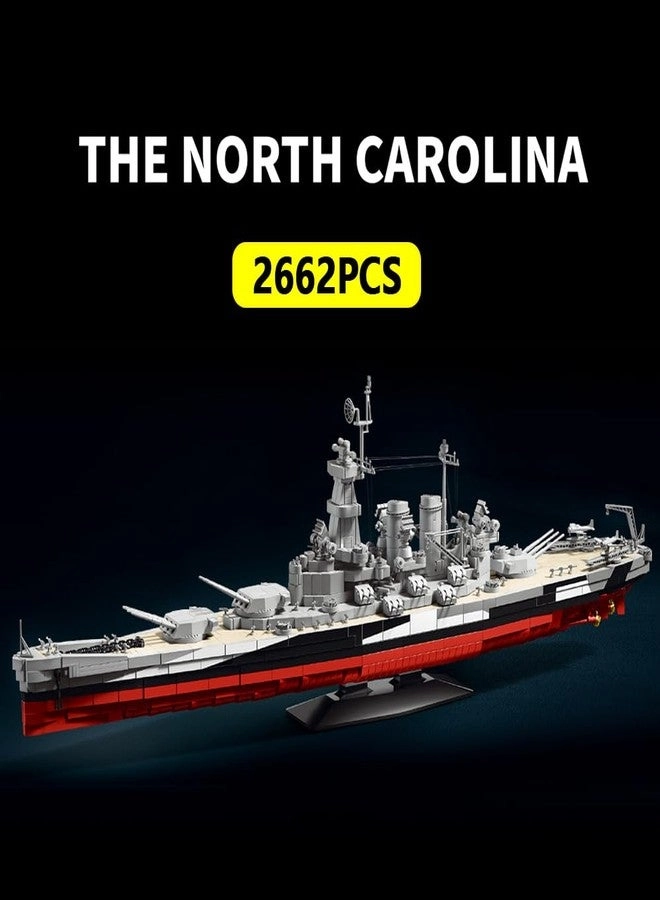 USS North Carolina (BB-55) Model Kit (39106) - 1:300