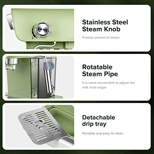 Traditional Pump - Milk Frother Removable Tank