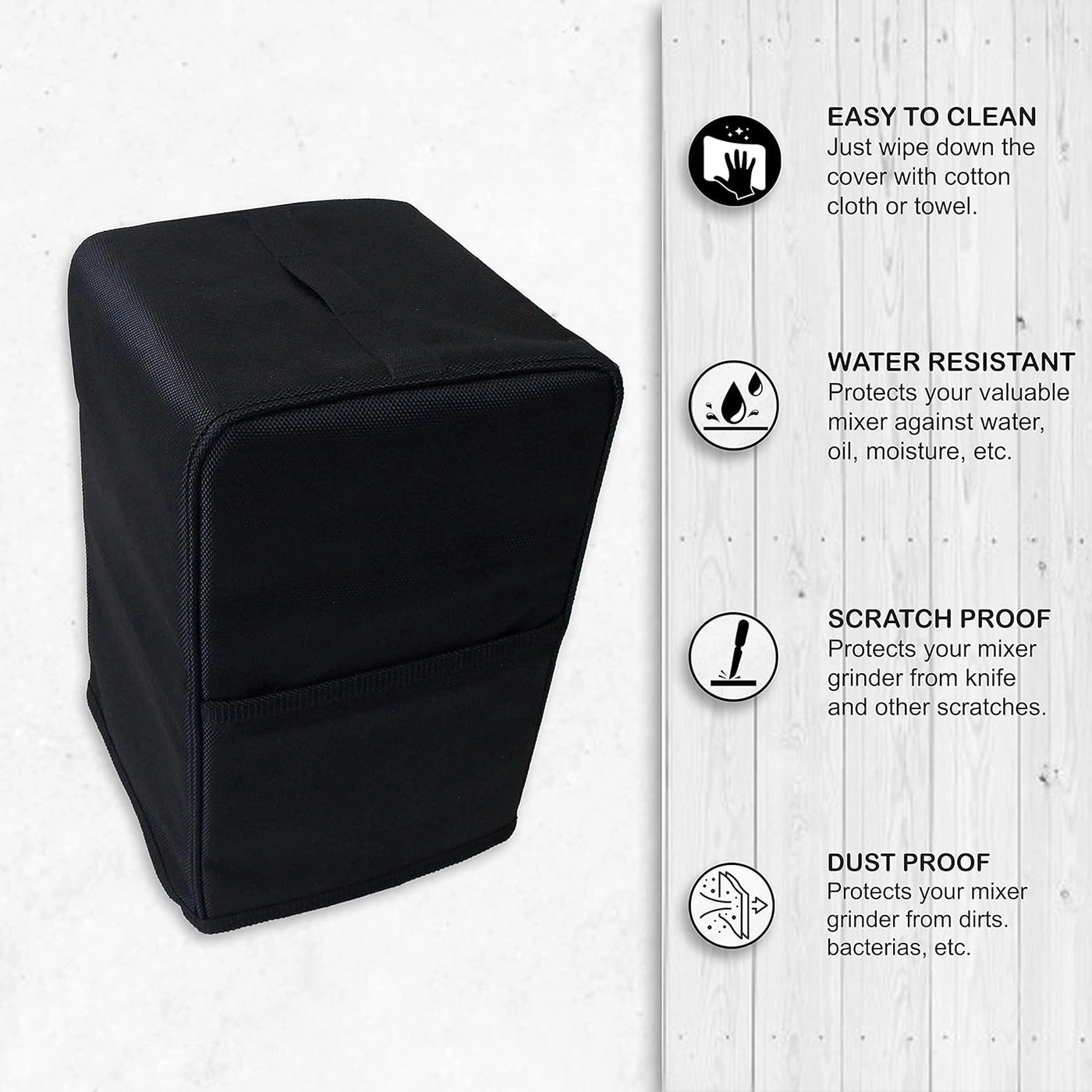 Mixer Grinder Cover - Waterproof Light Grey