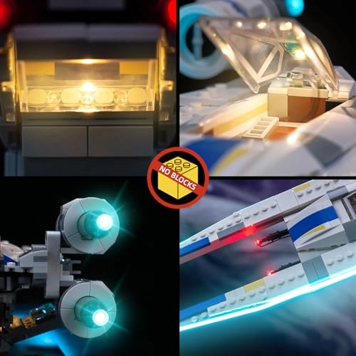 LED Light Set - Copper Line for LEGO Rebel U-Wing Starfighter 75399