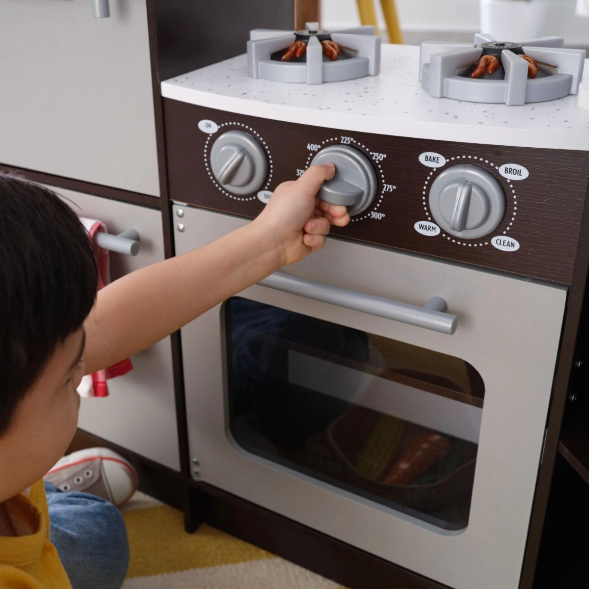 Ultimate Corner Play Kitchen - Wooden (DBT-53365)