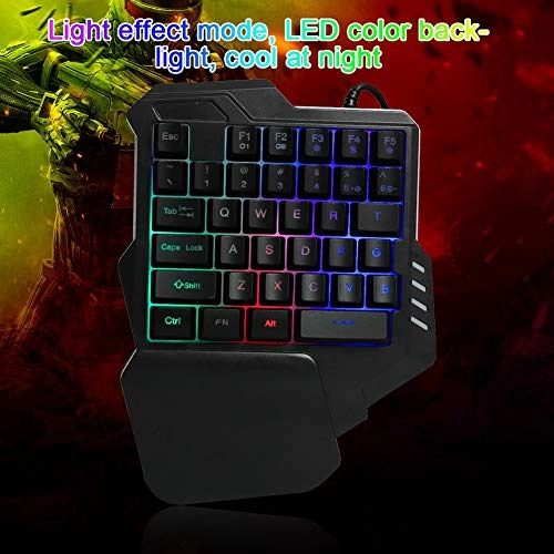 One Handed Gaming Keyboard - EN Wired