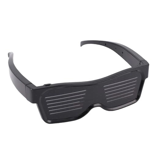 LED Glasses - Bluetooth Dynamic Display Music Sync