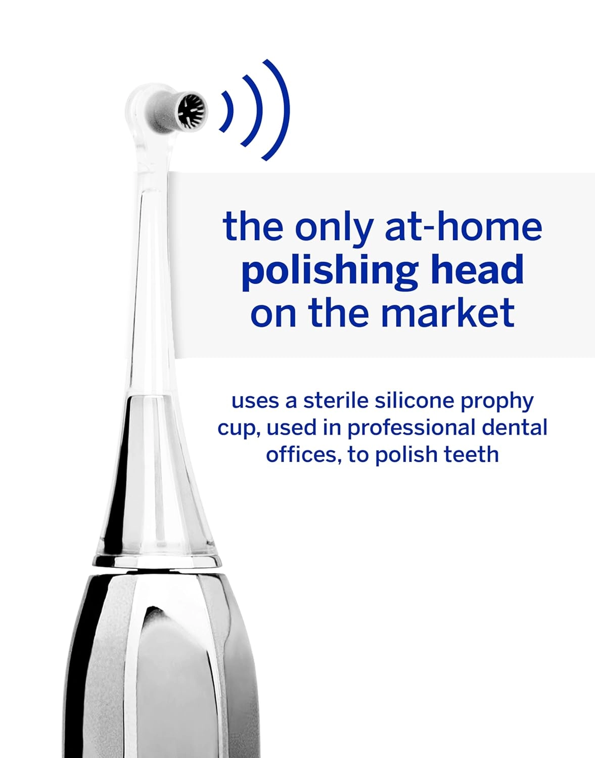 Zina45 - Deluxe Sonic Pulse Rechargeable Silver