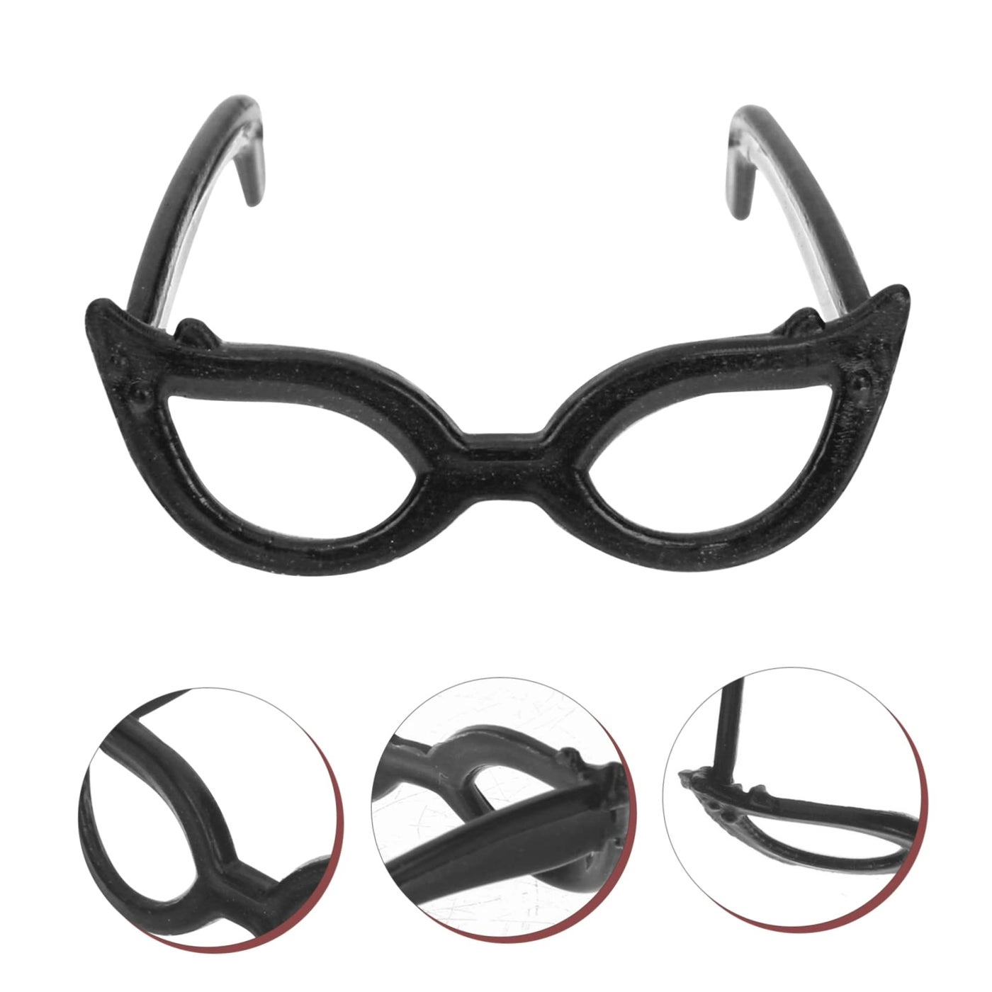 Doll Glasses - 100pcs little_kid 4x3cm