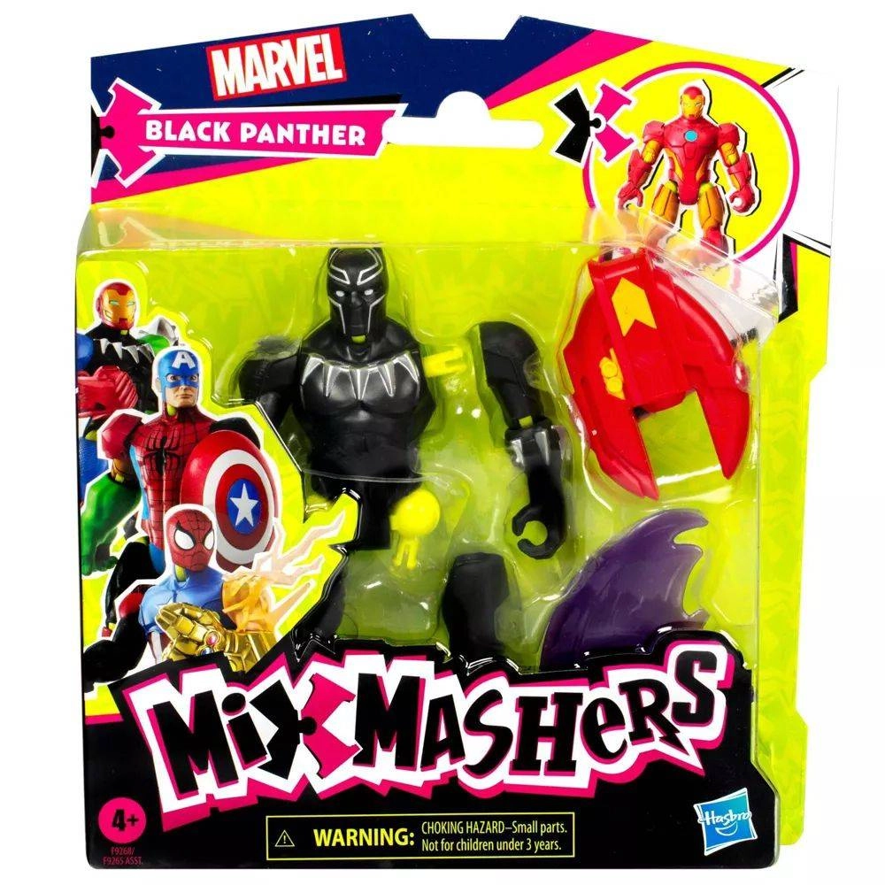 Marvel MixMashers Black Panther - Black Panther - Avengers (12 cm)