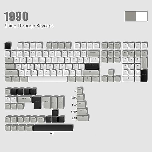 Low Profile Keycaps - USB