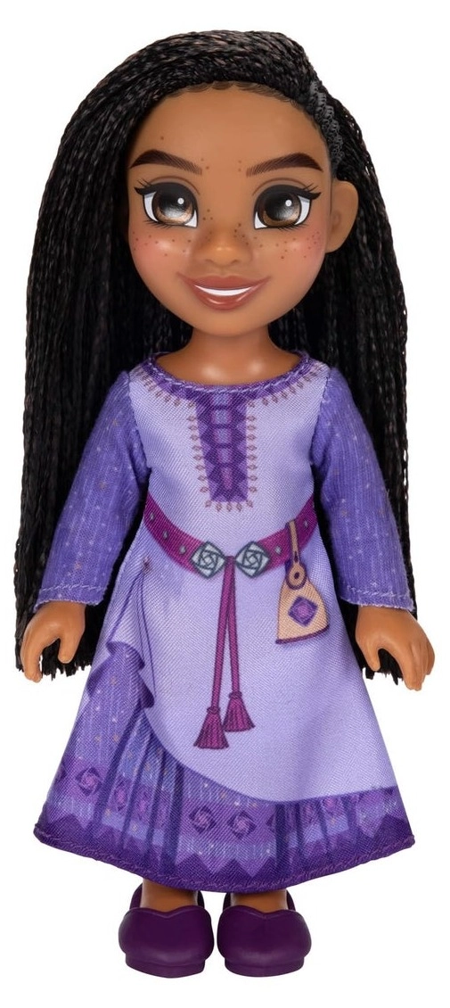 Disney Asha Petite Doll - 6 Inches Pocket Size Authentic Movie Fashions Ages 3+