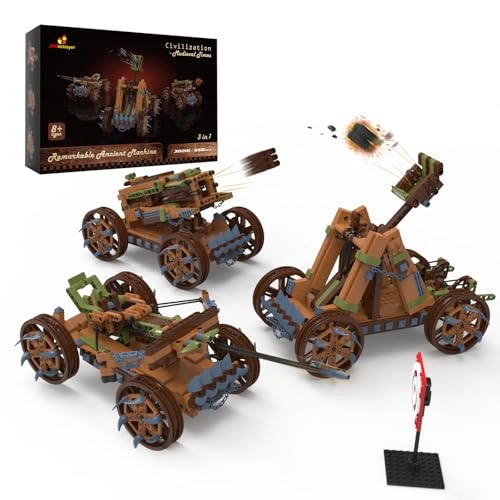 Medieval Catapult (30001) - 3 in 1 Ancient Retro Vehicle Kit