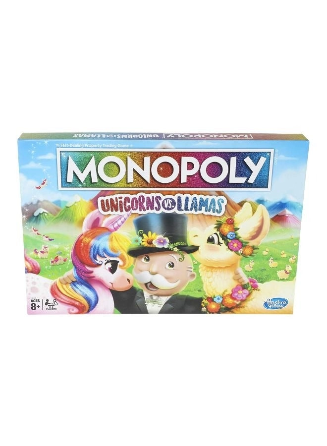 Monopoly Unicorns Vs Llamas
