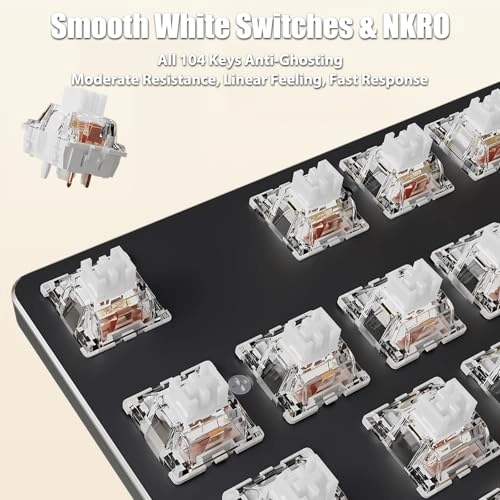 Typewriter Style Mechanical Keyboard - USB-C Wired