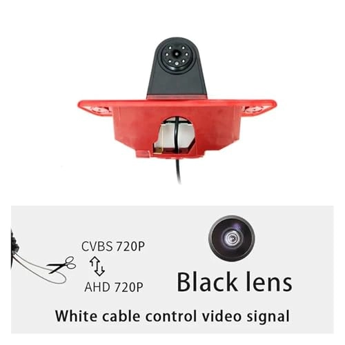 AHD 1080P Gold Lens Brake Light Rear View Reverse Camera - Night vision Wire 1080P