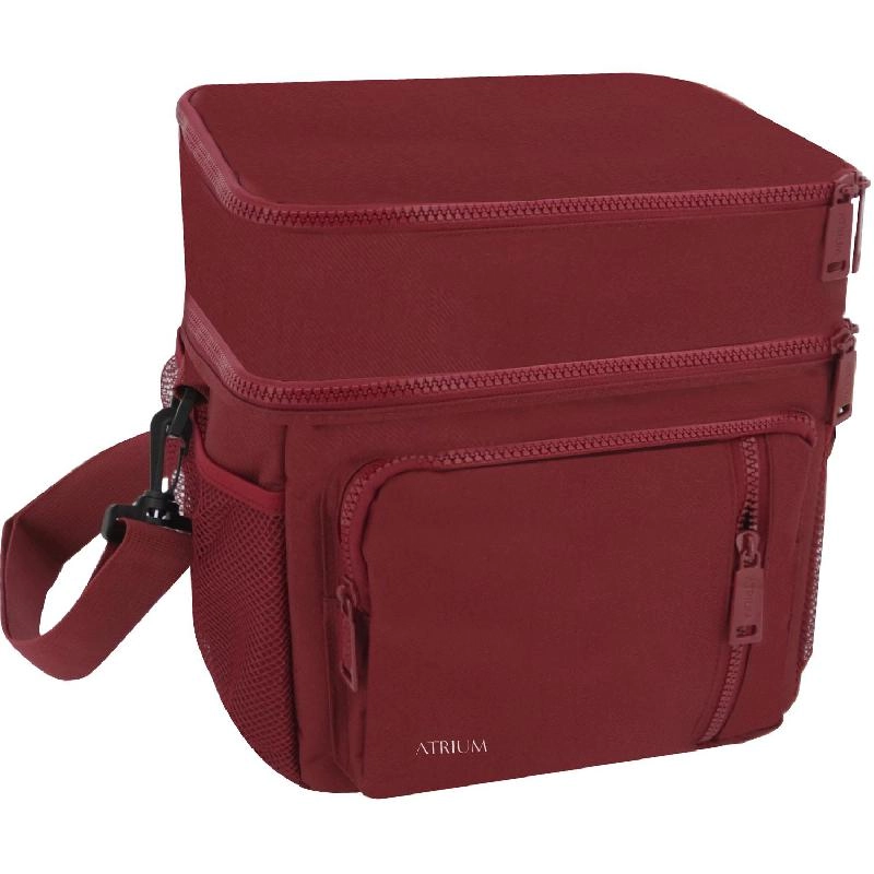 Atrium Lunch Bag - Burgundy Fully Insulated