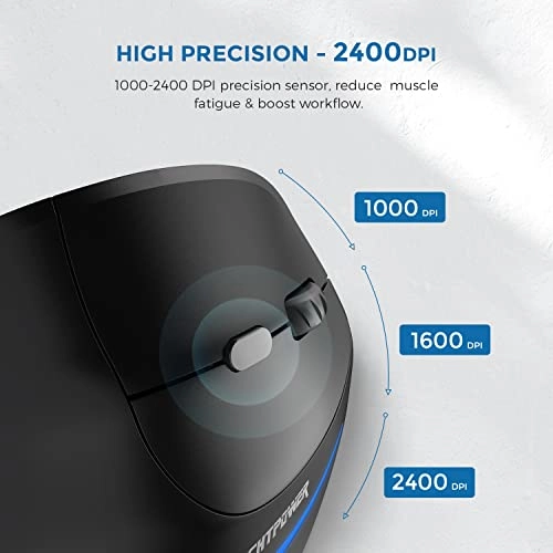 Ergonomic Vertical Mouse - USB