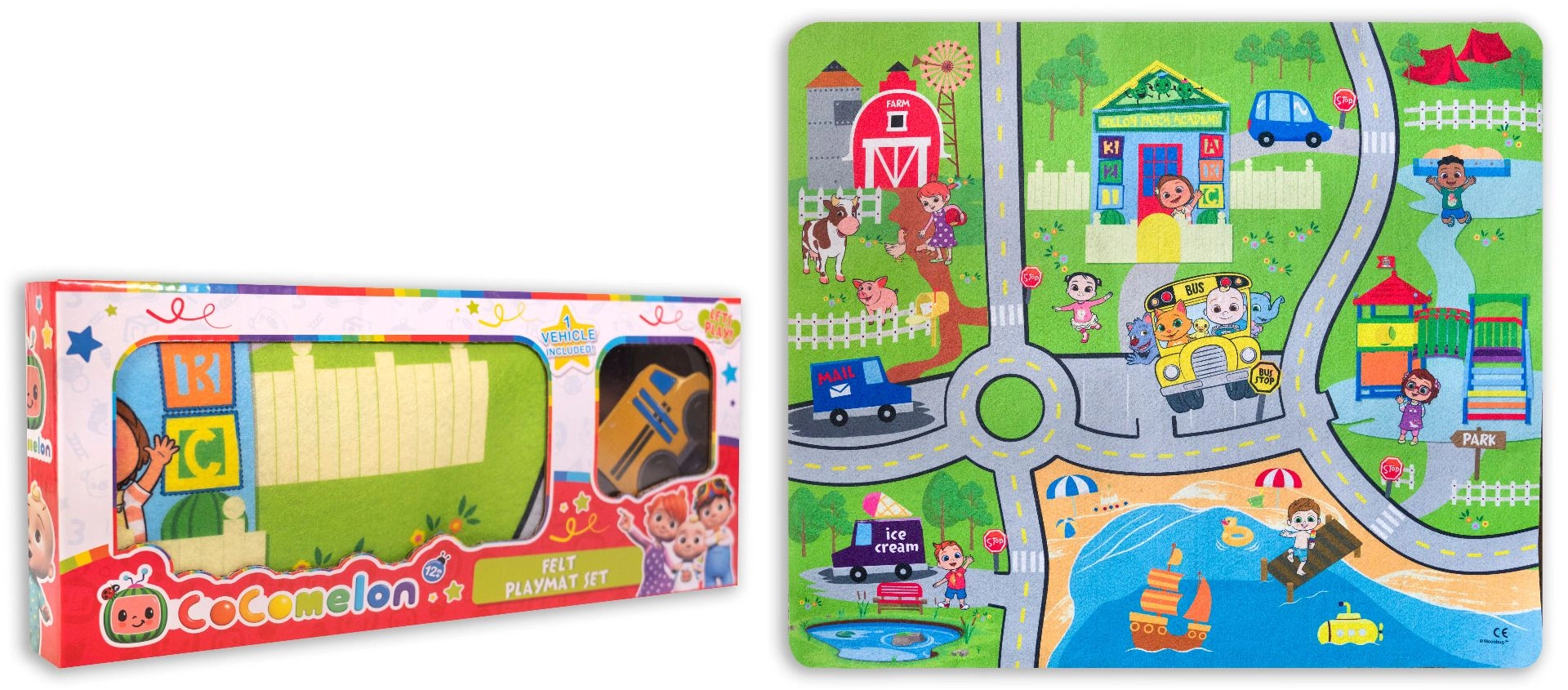 Felt Play Mat Set - 12 months