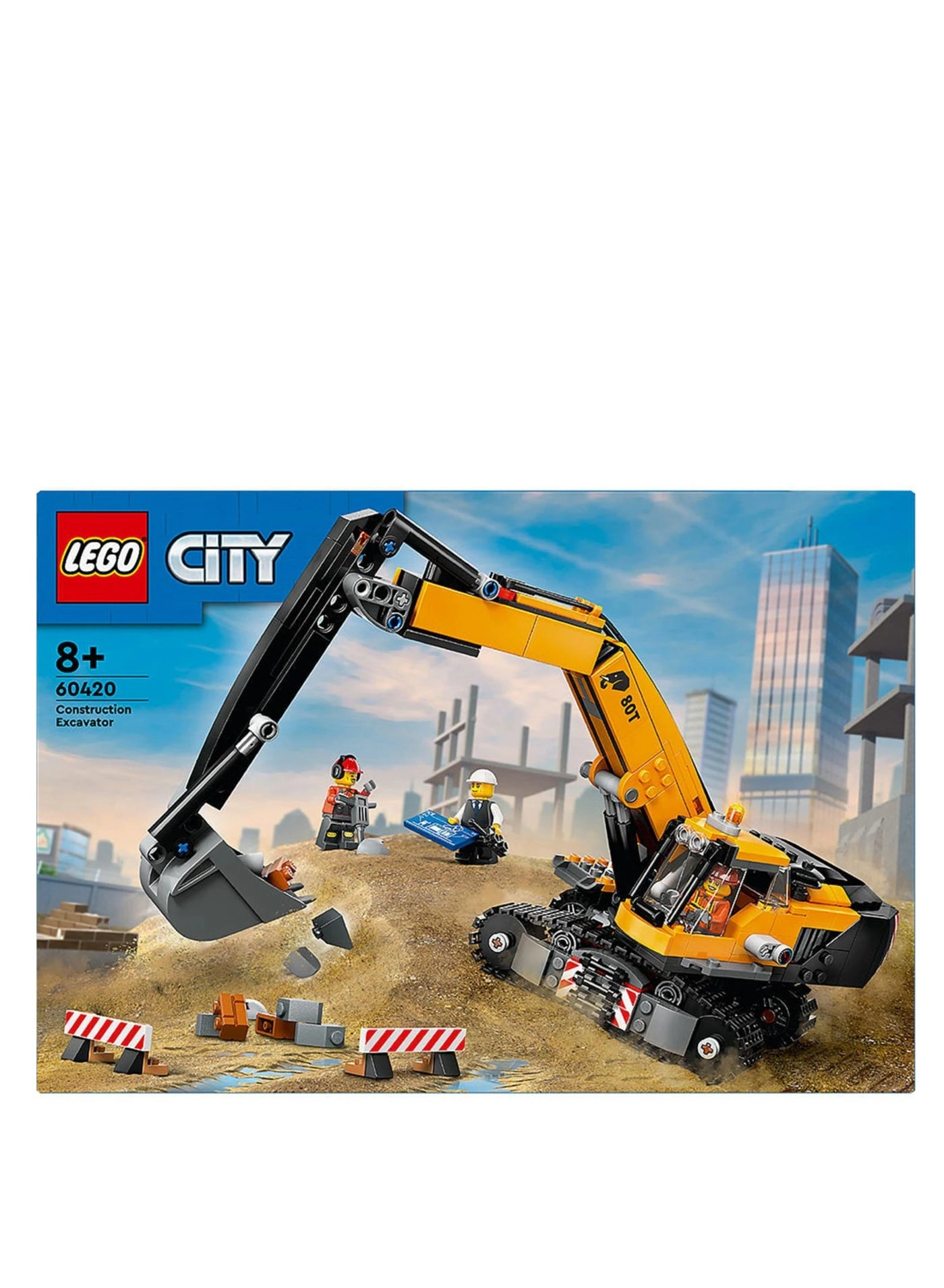 Construction Excavator - Yellow Ages 8+