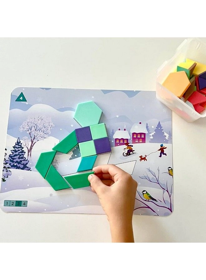 Pattern Block Puzzle Set