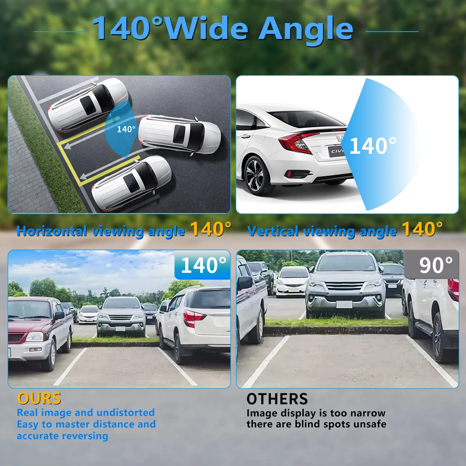 AHD Reversing Camera - Night Vision 1080P