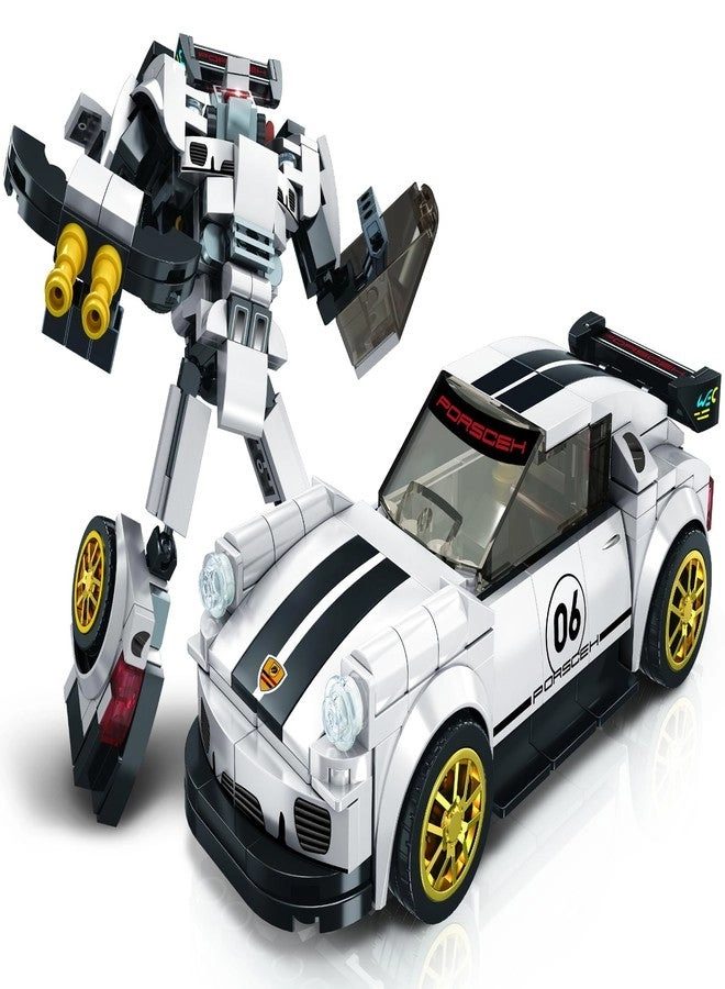 2-in-1 Robot & Sports Car - 241 pcs