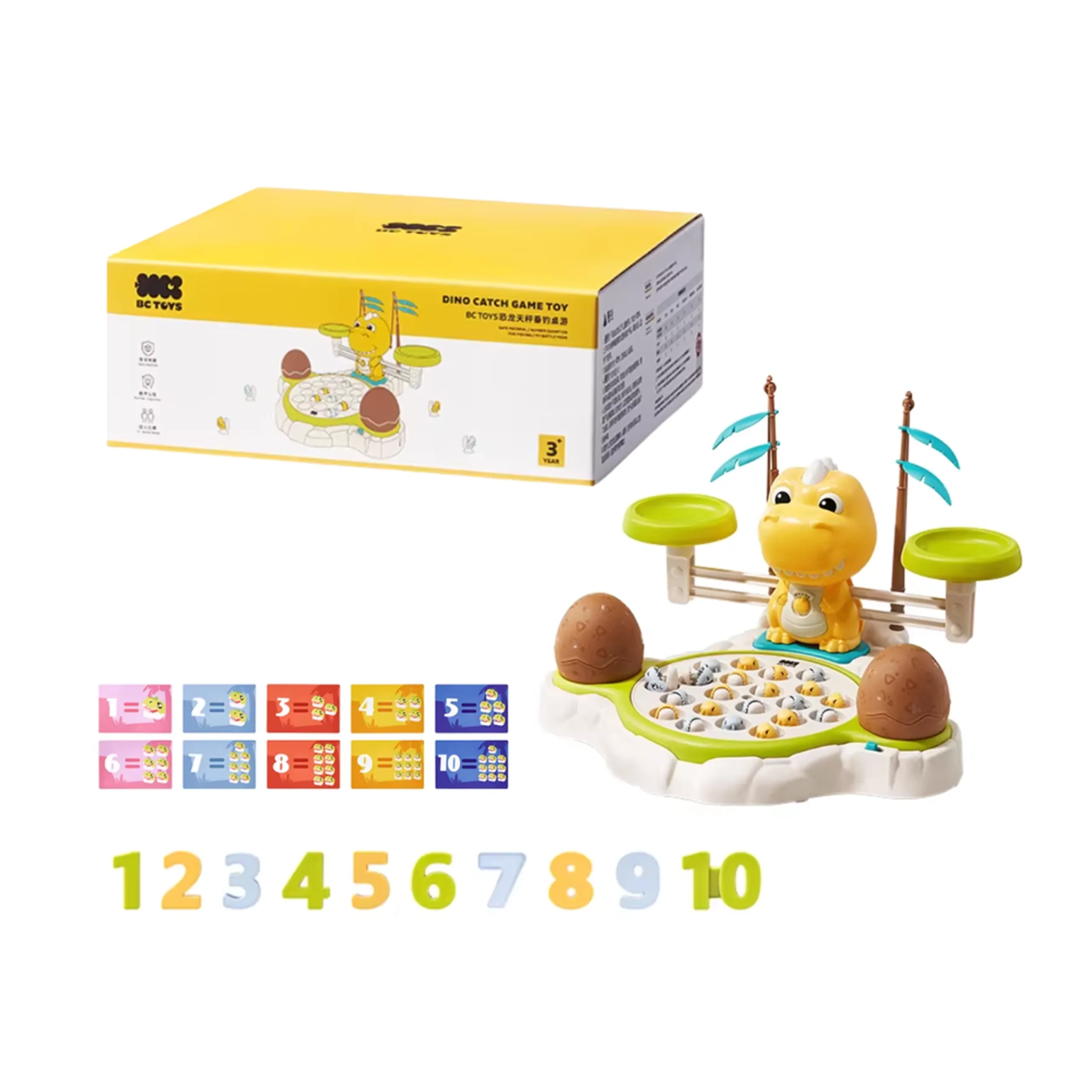 Babycare Dinosaur Catch Game - 3 years+