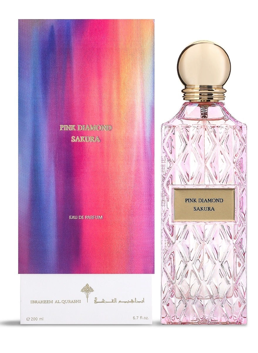Ibraheem Al Qurashi Pink Diamond Sakura Eau de Parfum 200ml