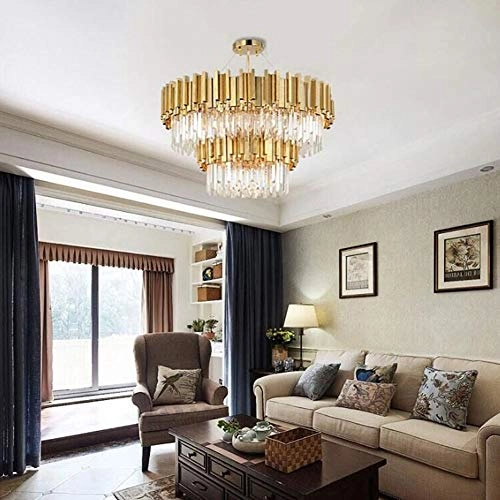 Circular Crystal Chandelier