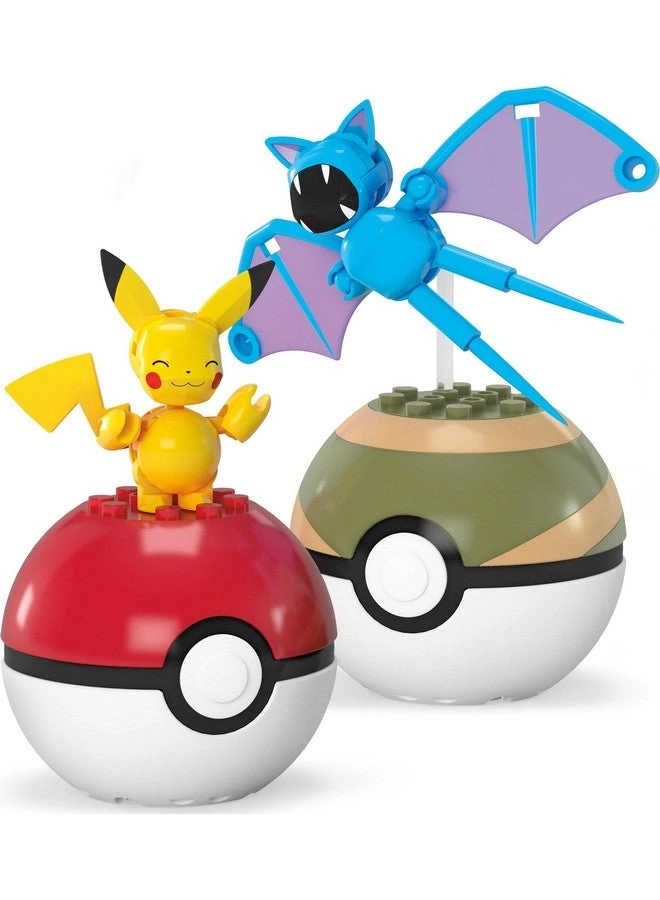 Pokémon Building Toys - Pikachu & Zubat 40 pcs