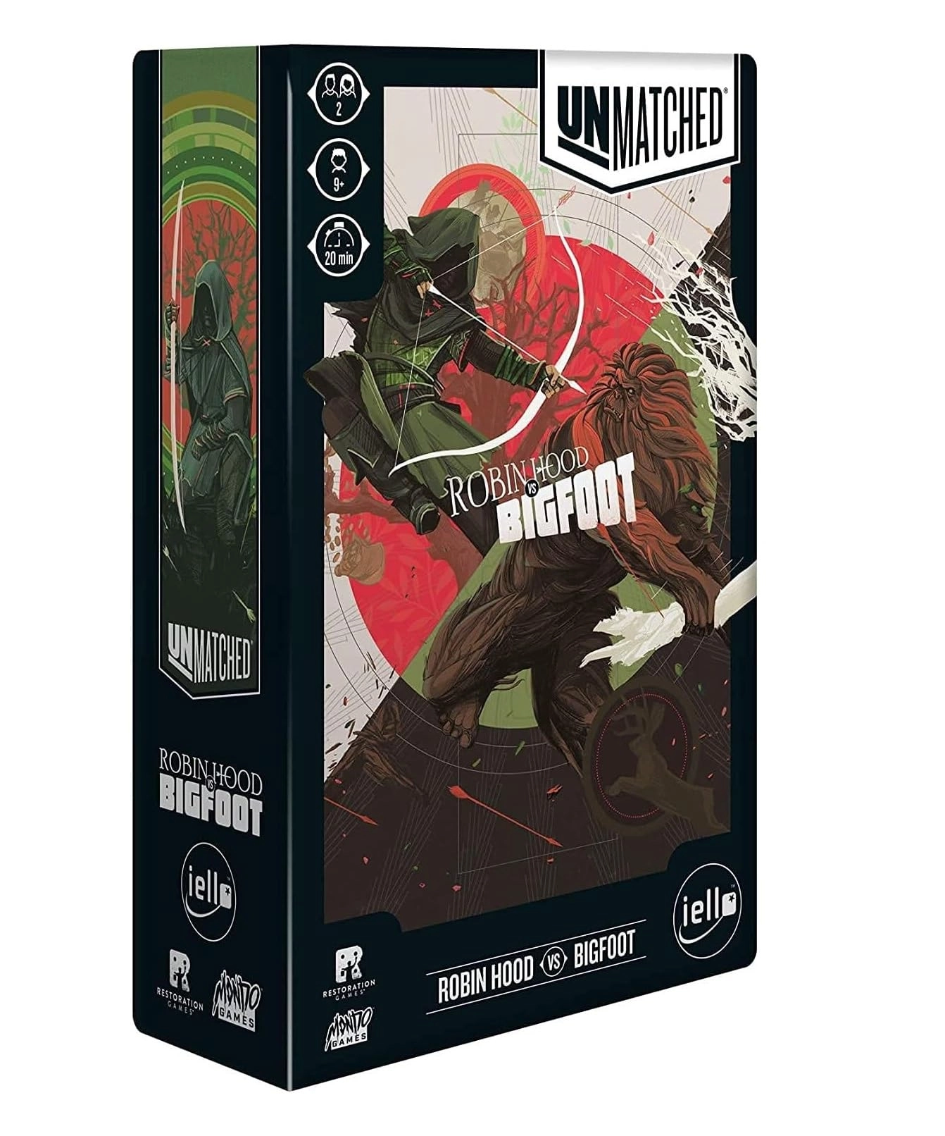 Iello Unmatched: Robin Hood vs. Big Foot