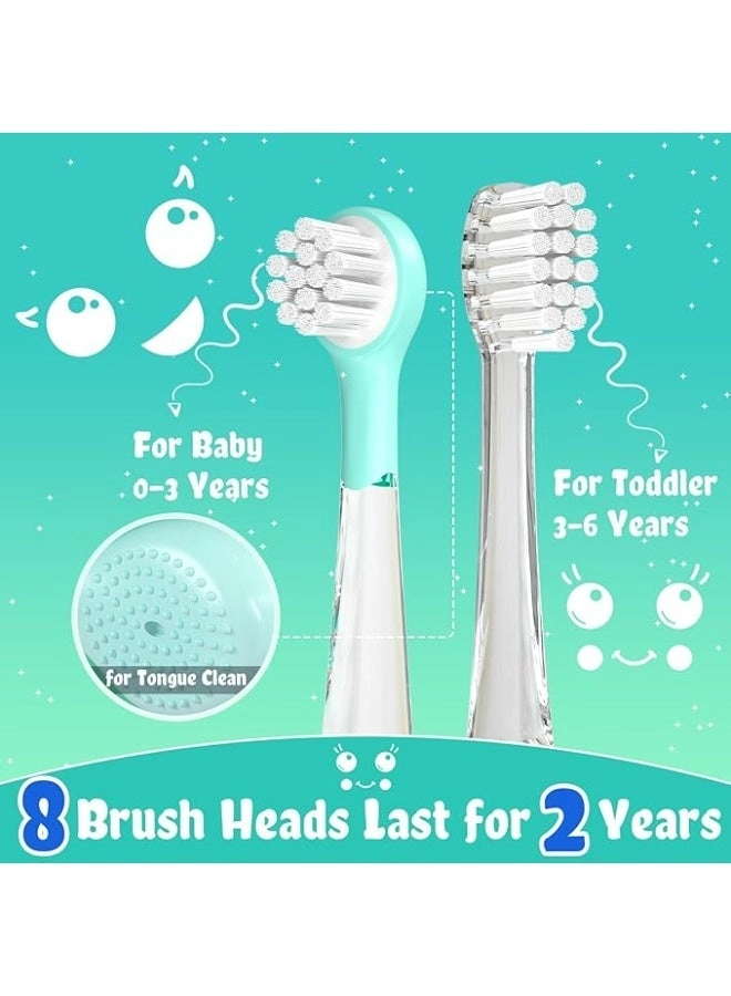 SG2139 - Kids Electric Toothbrush 8 Heads Magnetic Charging