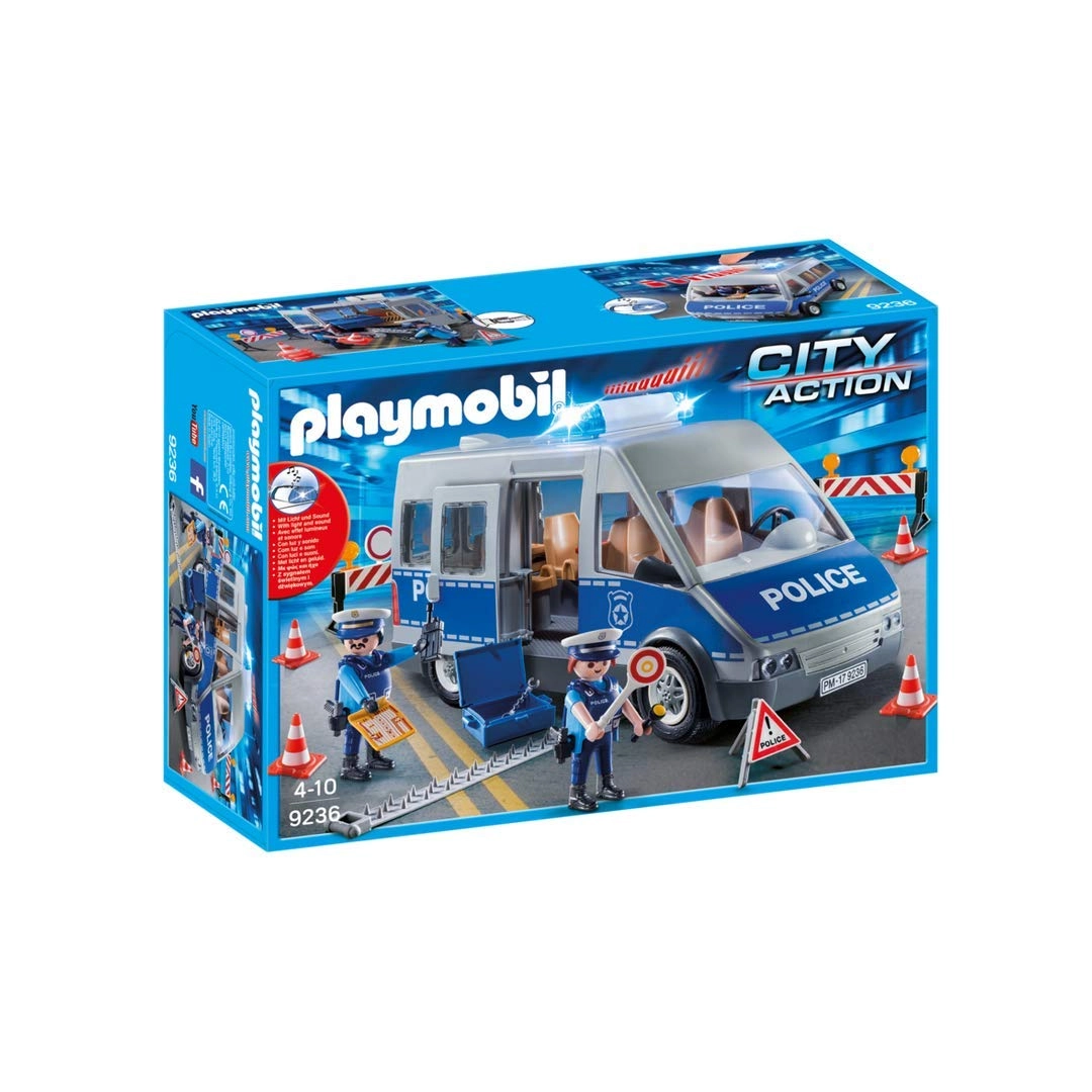 Playmobil Policemen with Van - 3 pcs