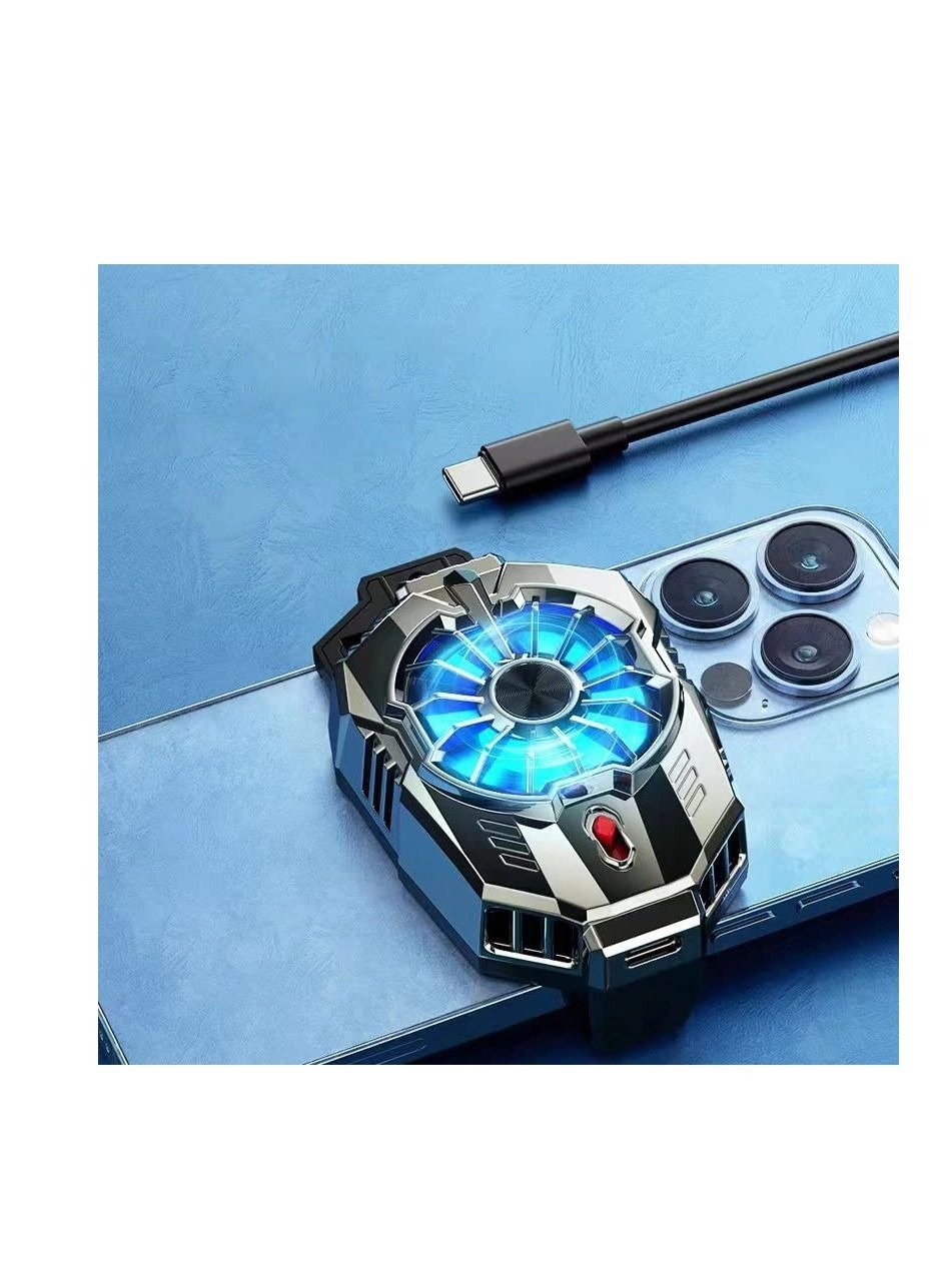 Phone Cooling Fan - Semi-Conductor Cooling Chip Compatible for iPhone & Android Smartphones