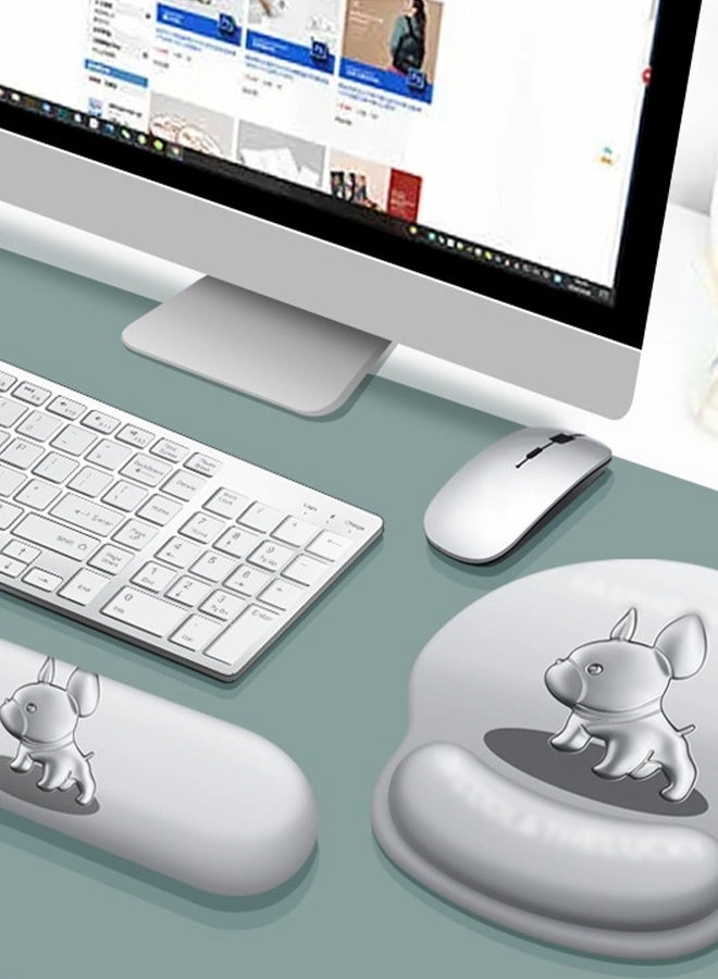 Cloud Ergonomic Mouse Pad